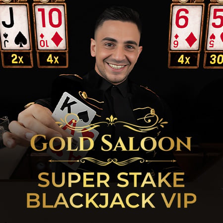 Gold Saloon Super Stake Blackjack